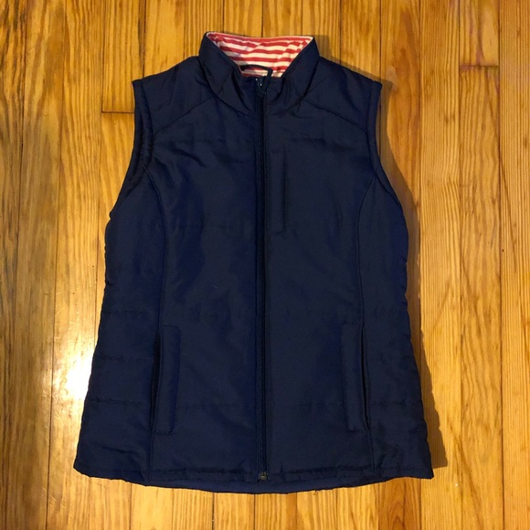Vineyard Vines Navy Vest - Picture 1 of 3